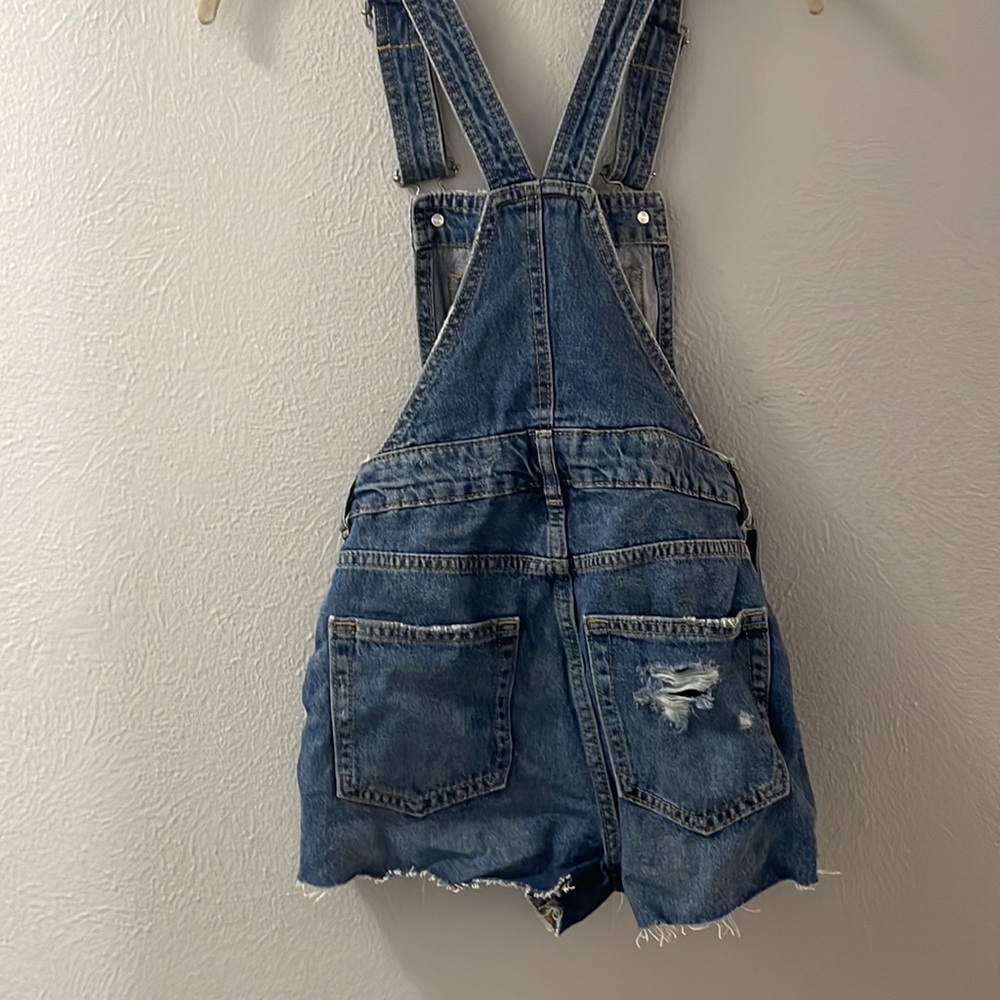 Distressed Overalls - Picture 3 of 3
